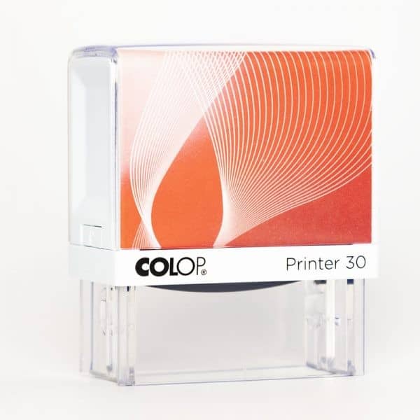 Pečiatka COLOP printer 30 červená biela FatraMedia