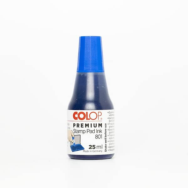 Colop Premium poceiatkova farba 801 25ml modra FatraMedia