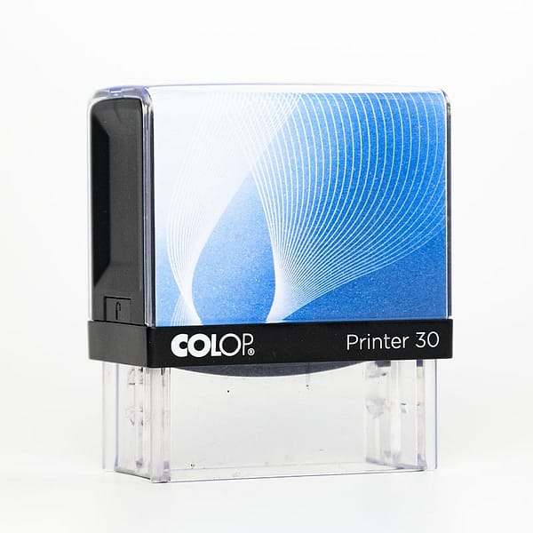 Pečiatka COLOP printer 30 modra čierna FatraMedia